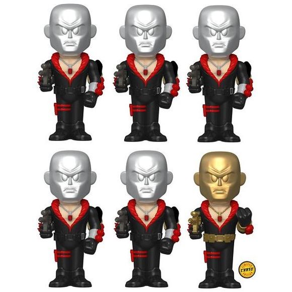 Destro (GI Joe) Funko Vinyl Soda Factory Sealed Case (6) w/Chase - Picture 1 of 2